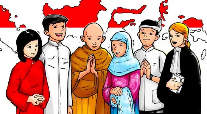 10 Faktor Penyebab Keberagaman di Indonesia Beserta Contohnya