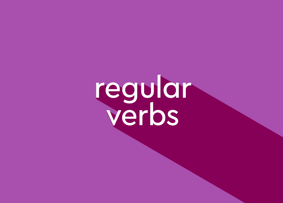 Belajar Regular Verb & Contoh Regular Verb
